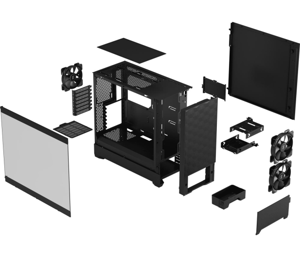 FRACTAL DESIGN Pop Air Black TG Clear Tint FD-C-POA1A-02 - 1051240 - zdjęcie 11